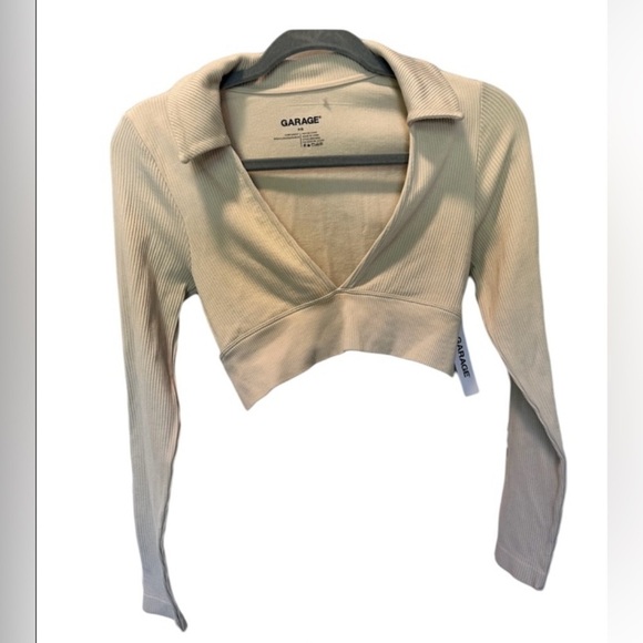 Garage women’s crop top, long sleeve size XS - Picture 1 of 8